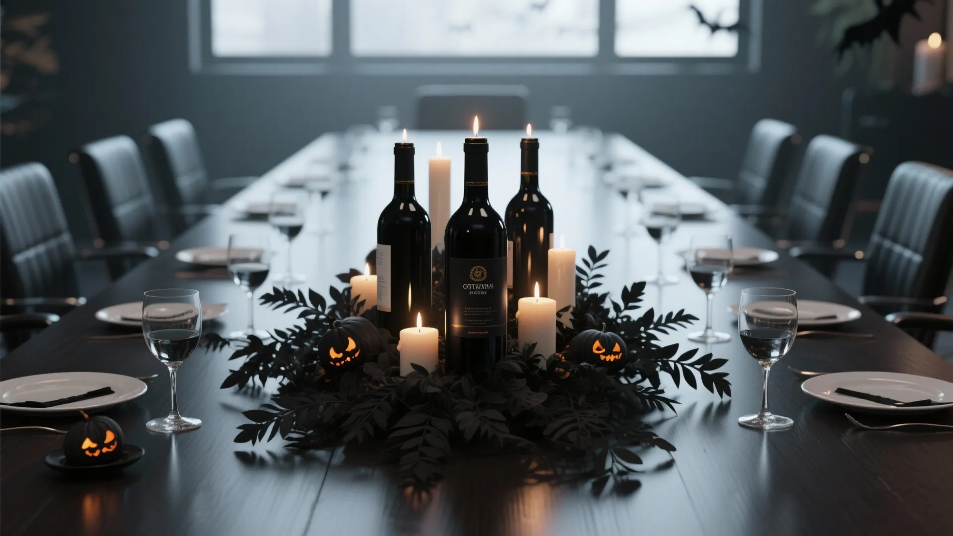 8. Creepy Conference Table Centerpiece