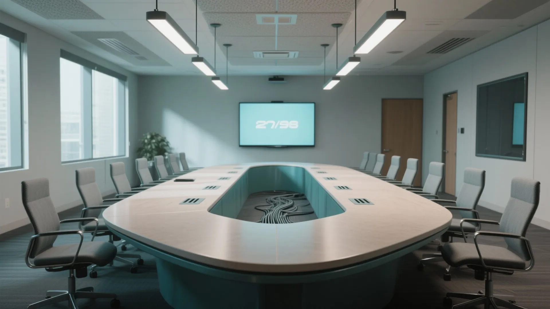 Conference Room Table Design: Create the Centerpiece of Productive Meetings: 1 Minute to Elevate Your Conference Room with Clever Table Choices
