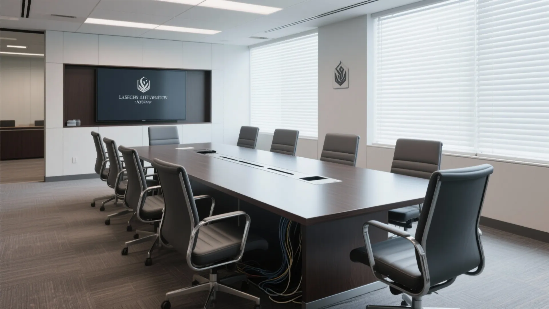 3. Conference Tables with Cable Management