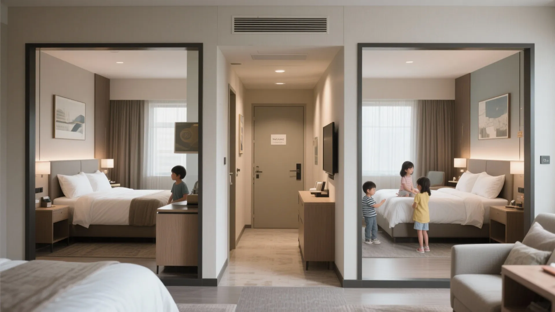 5. Budget-friendly hotels offering connecting rooms