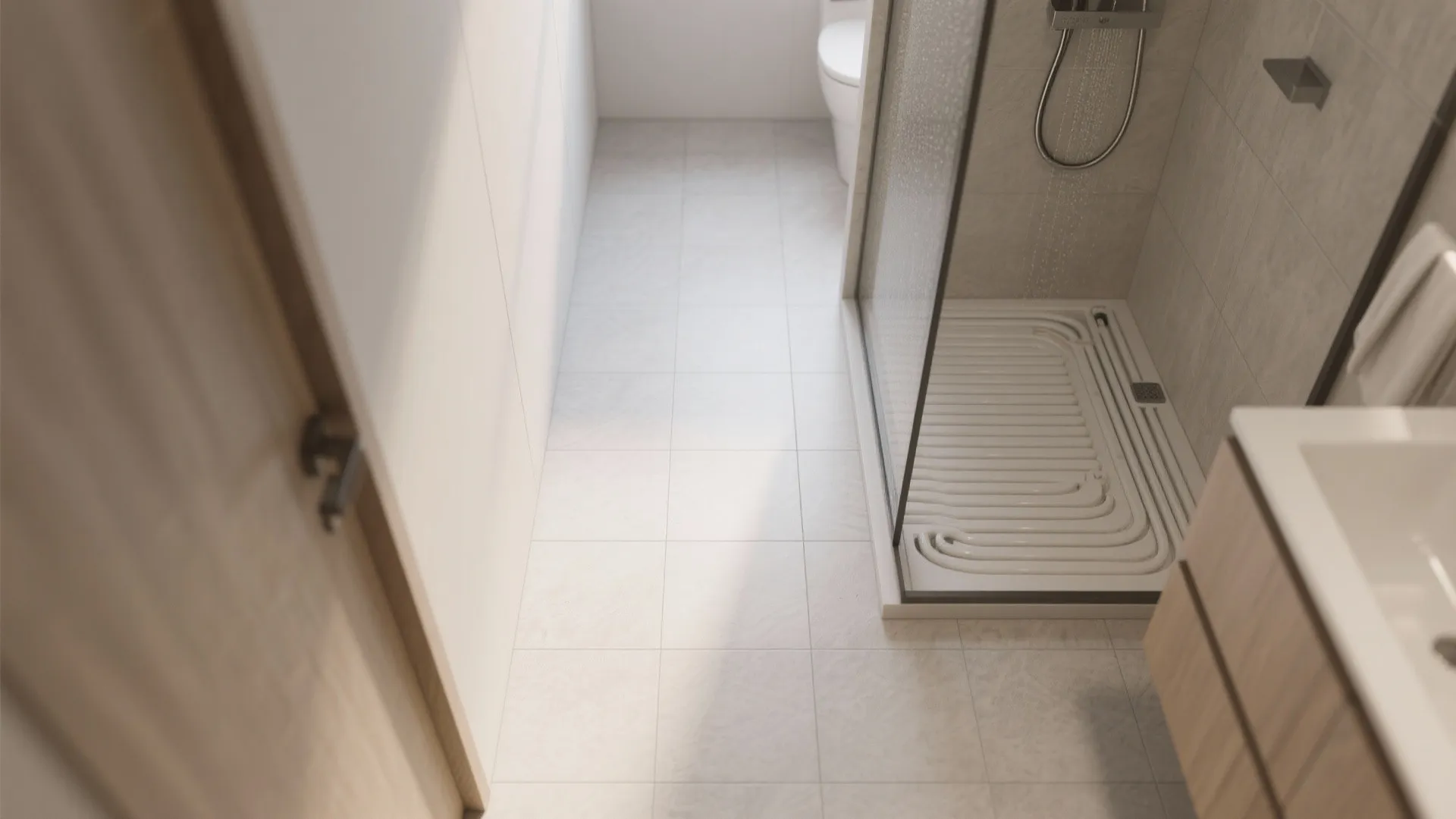 9. Consistent Floor Material Throughout