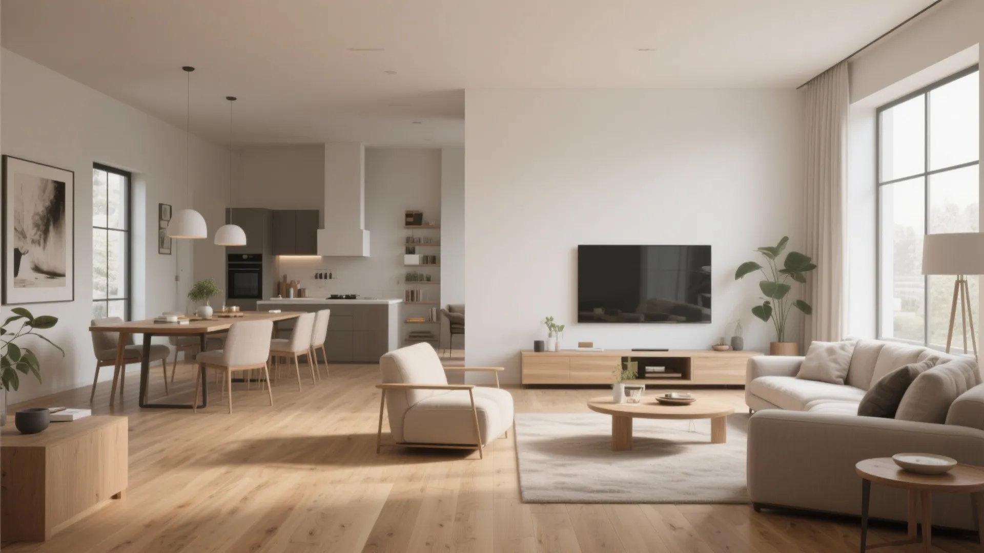 6. Consistent Flooring for Visual Unity