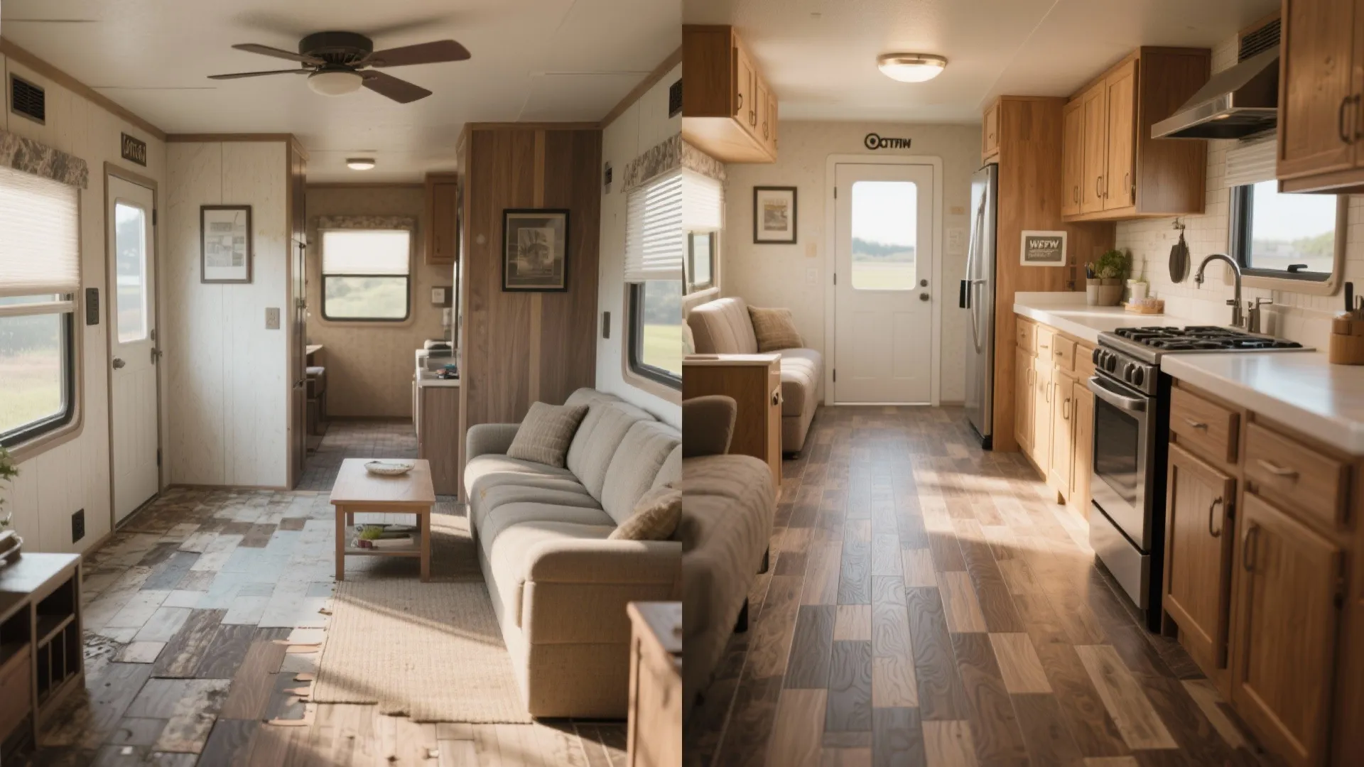 Consistent flooring and realistic visualization