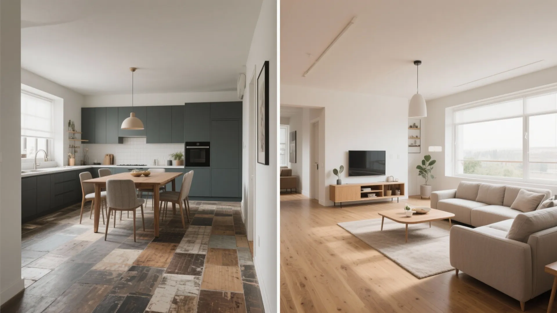 10. Consistent Flooring