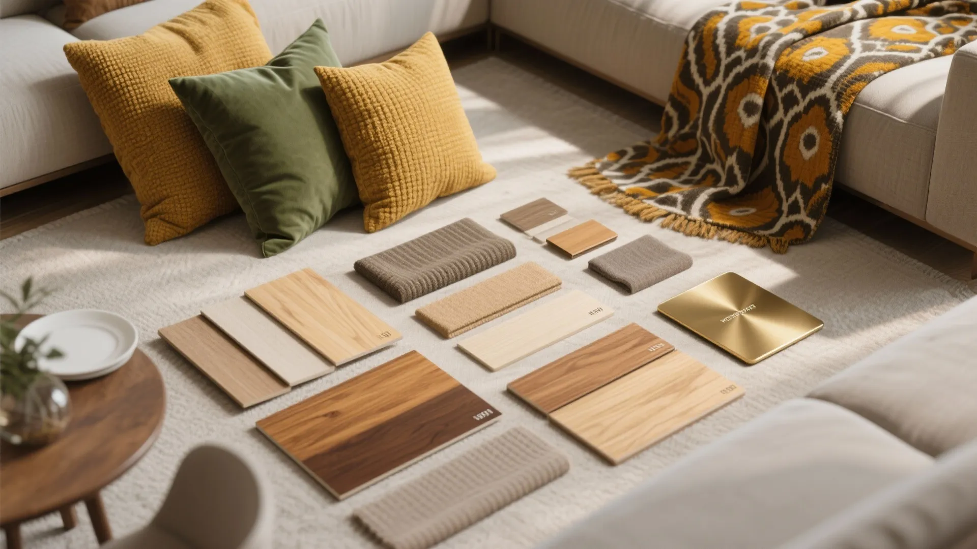 4. Use a consistent palette with accent pops