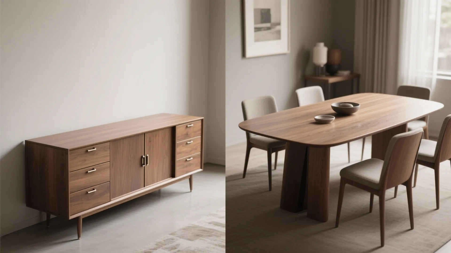 2. Extendable console or fold-down table