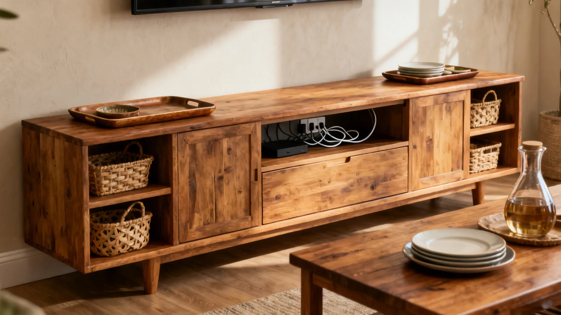 3. Repurpose Living Room Storage