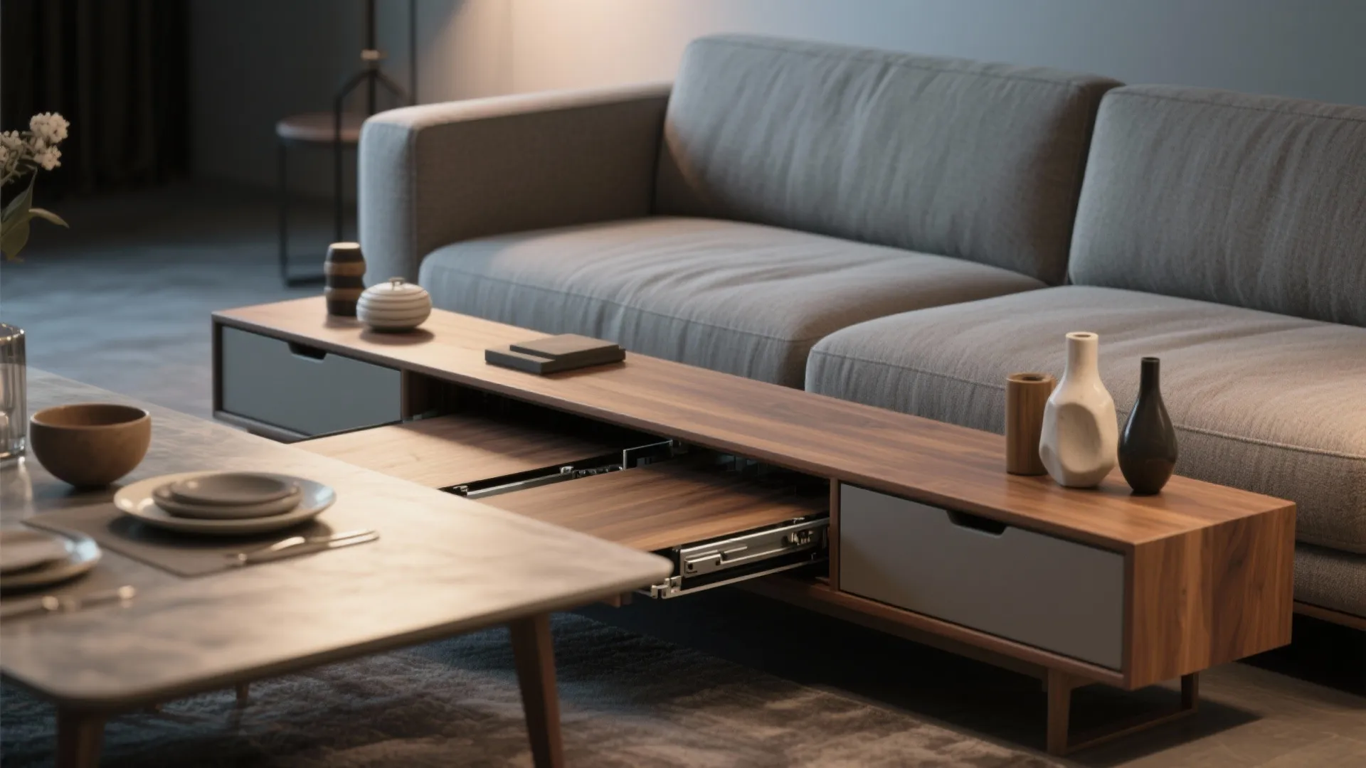 4. Console-to-Table Convertible