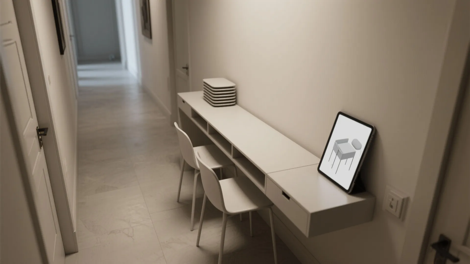 3. Console-to-dining convertible