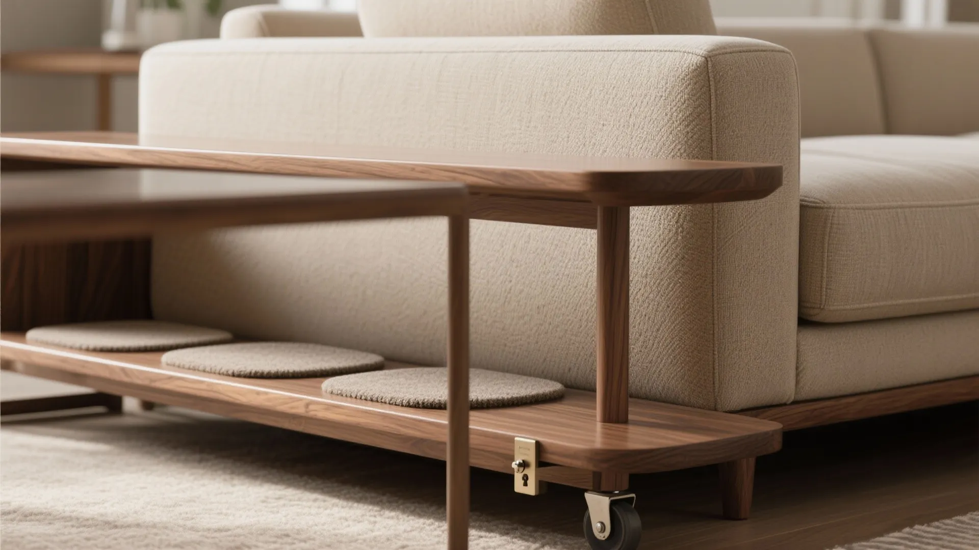 3) Back-to-Back Sofas for Zoning Studio Living