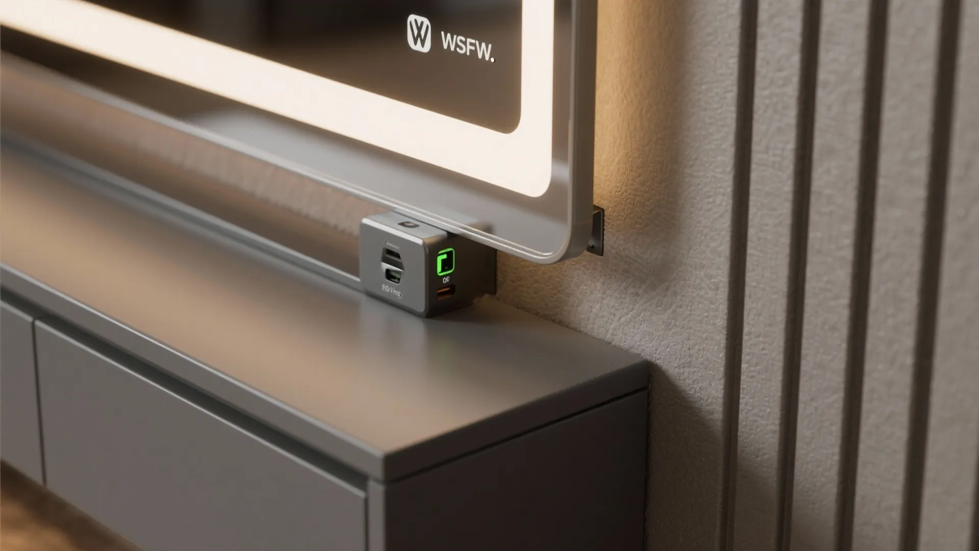 Slim Console + Mirror: Micro Entry That Works