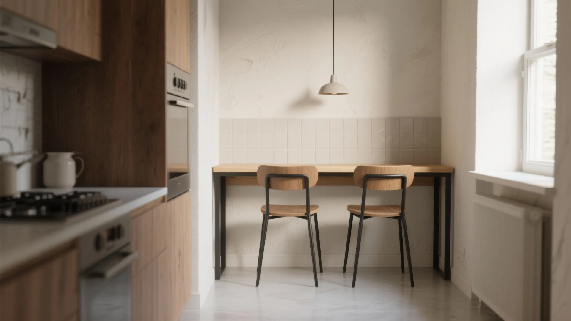 1. The Narrow Console-Style Table