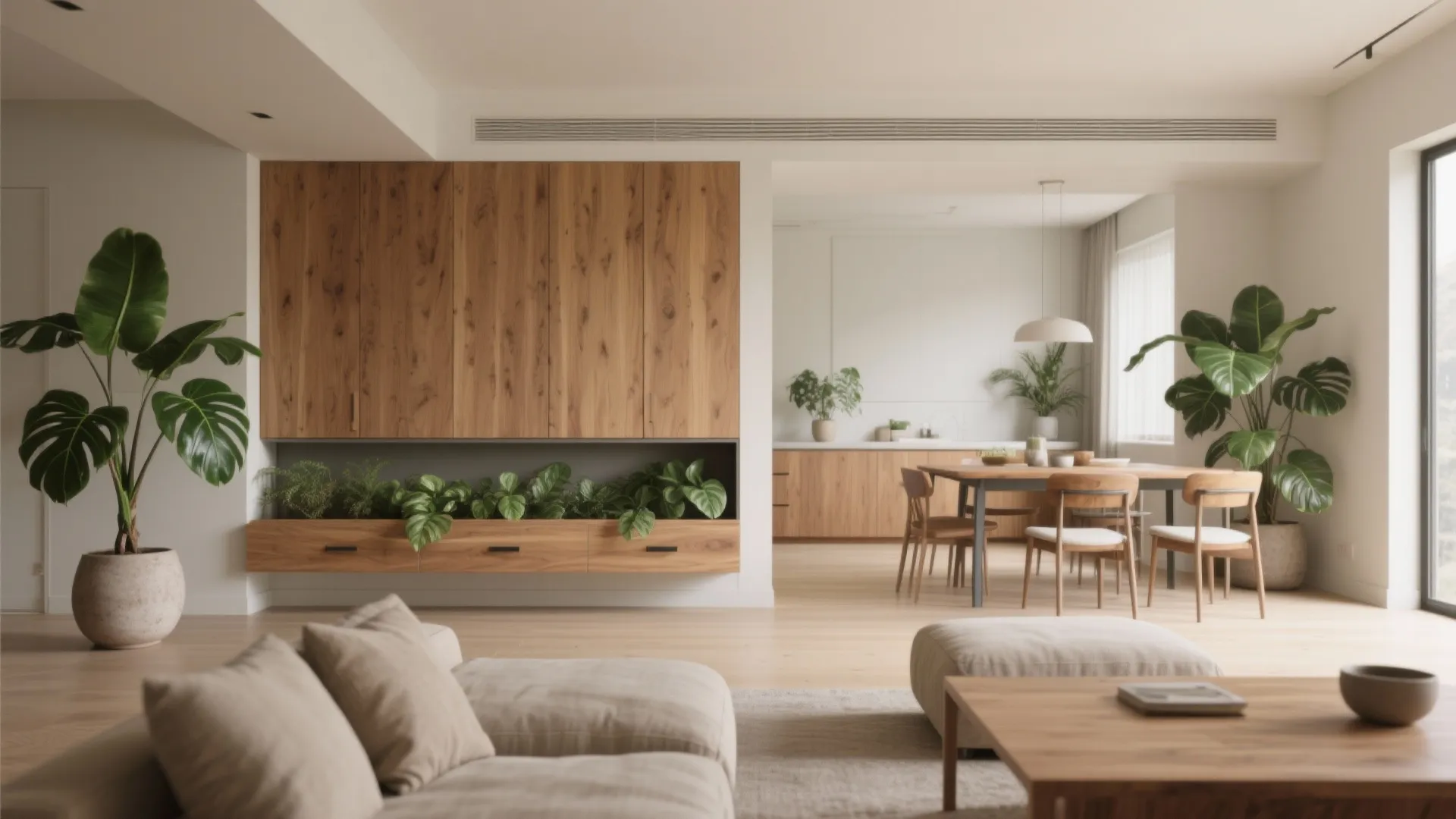 Half-Height Console + Planter Combo