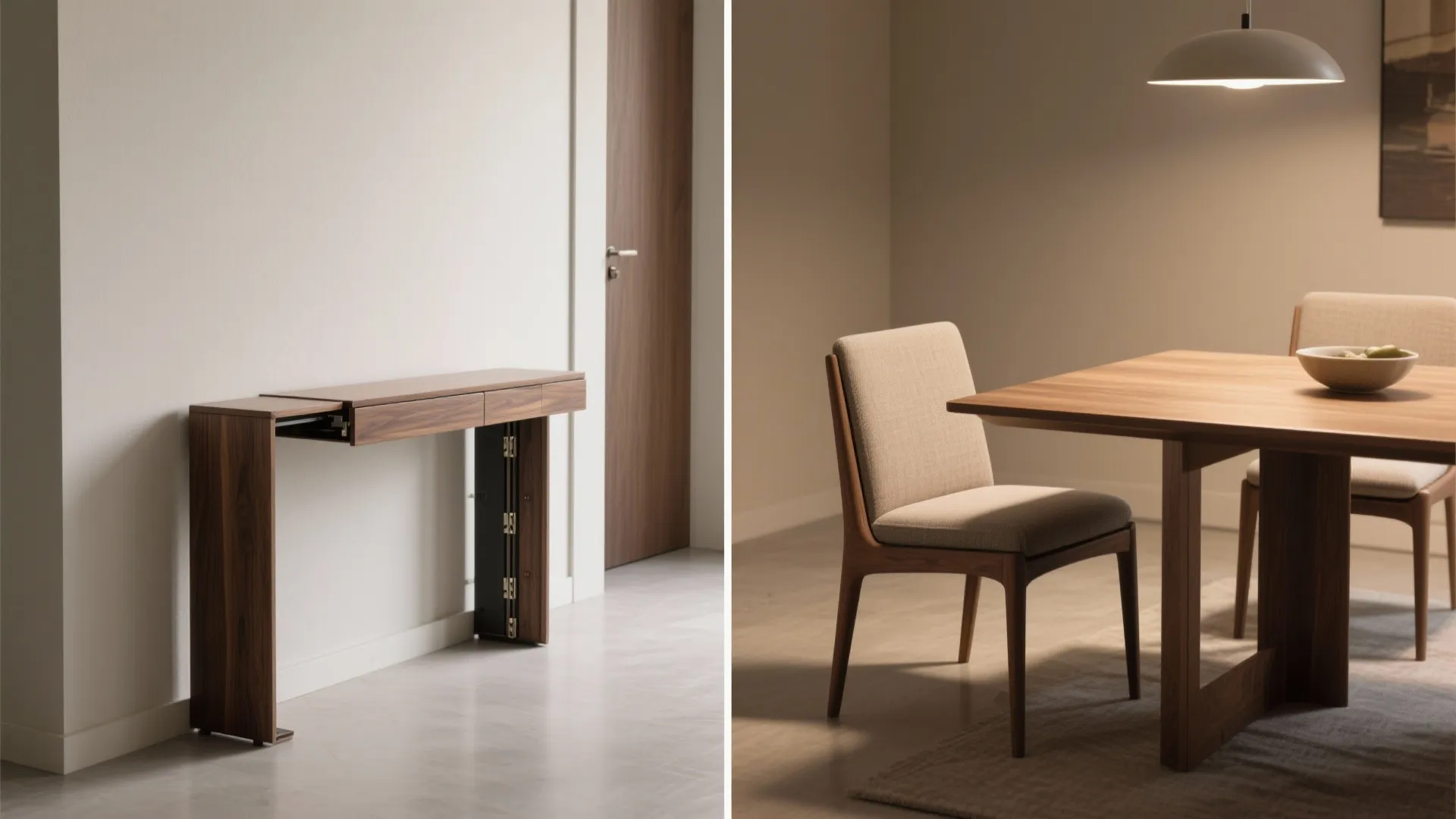 5. Convertible Console-to-Table: Multi-Use Furniture