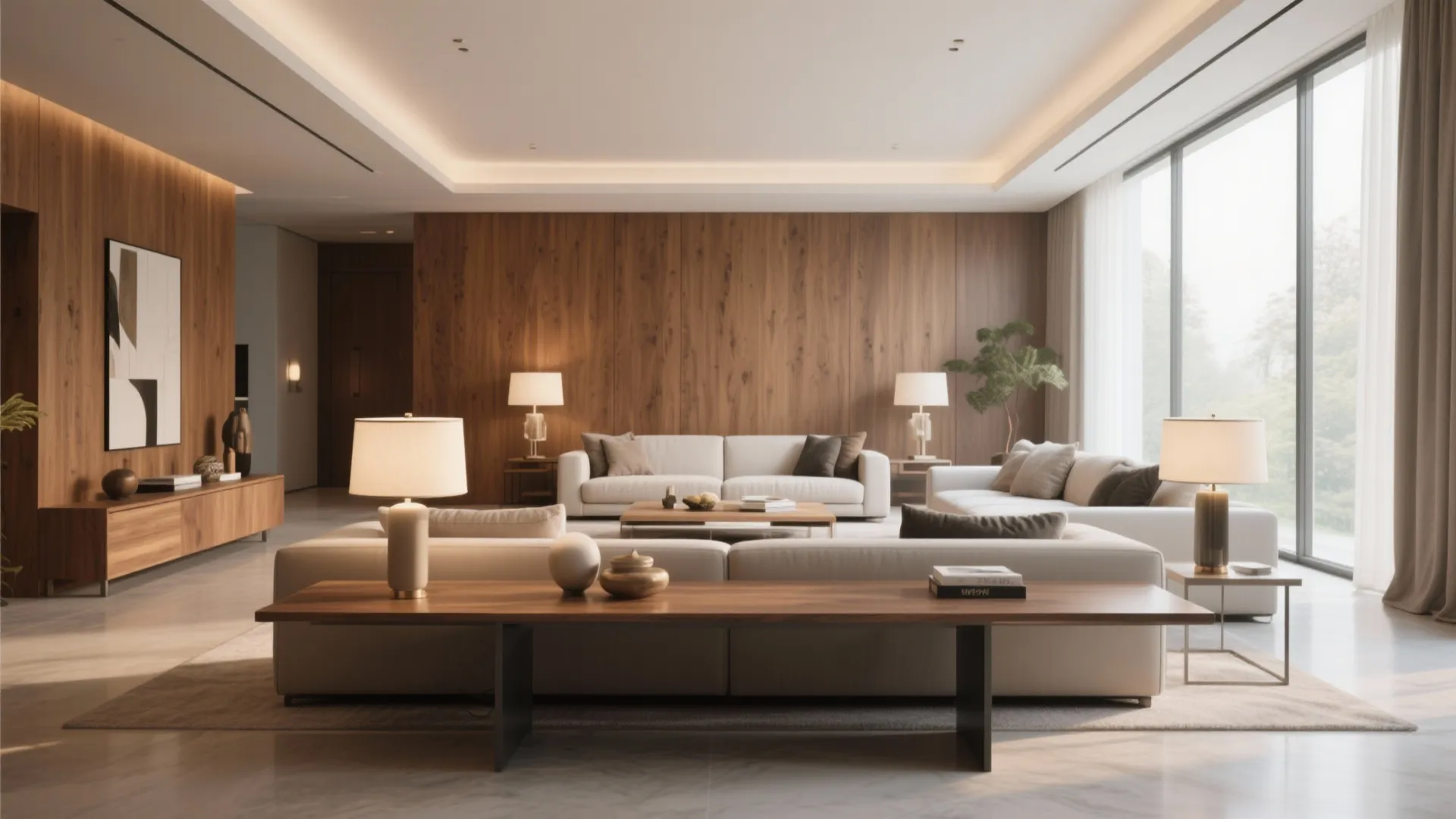 9. Console Tables Behind Sofas