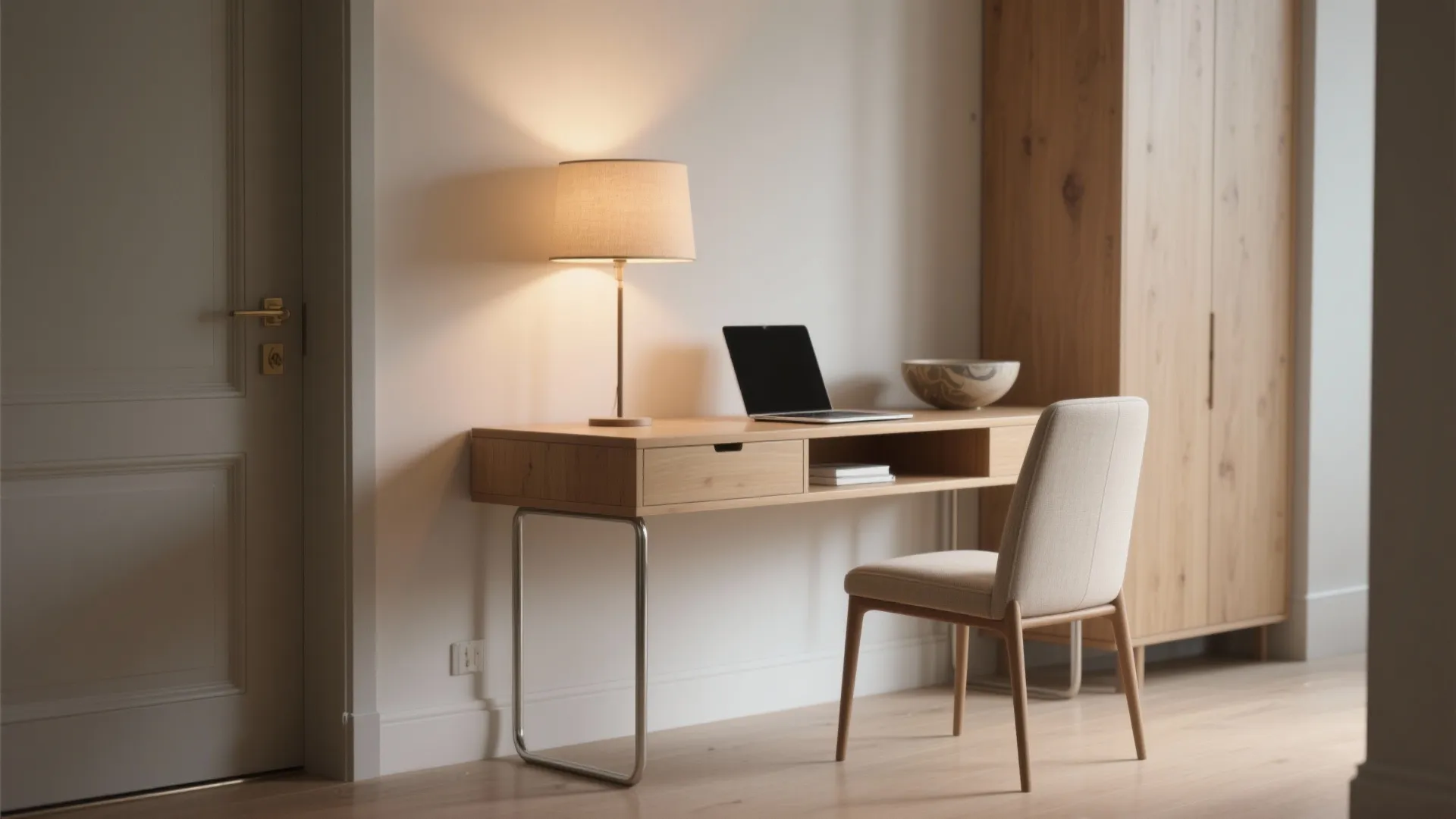 4. Convertible Console-to-Desk