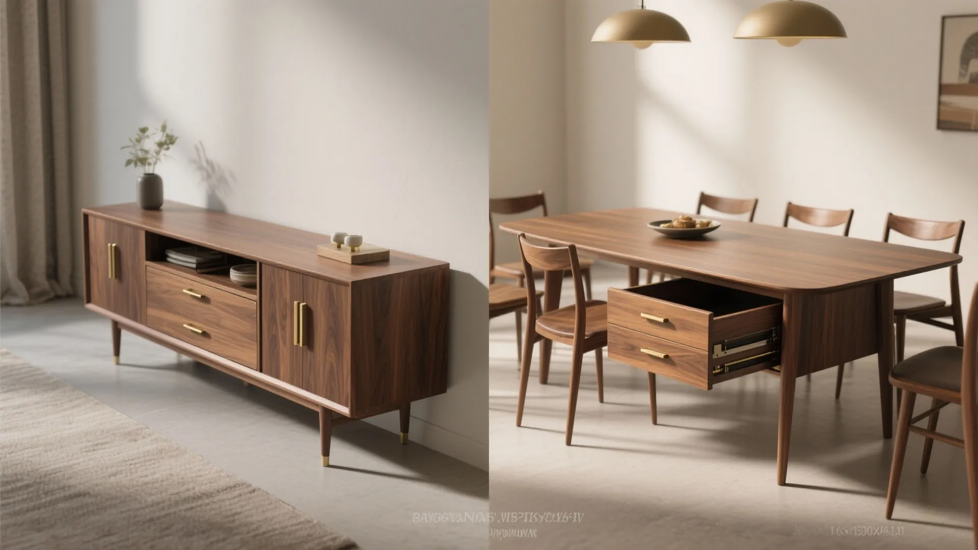 5. Multifunctional console-to-table