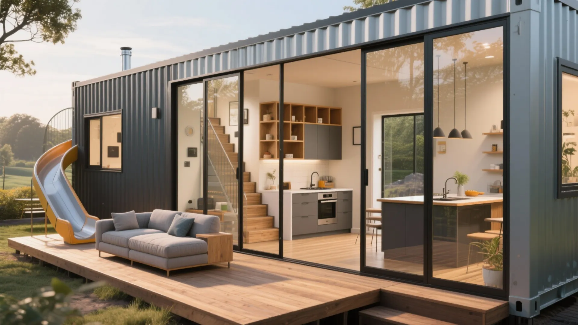 5 Small-Space Ideas for 2-Bedroom Container Homes