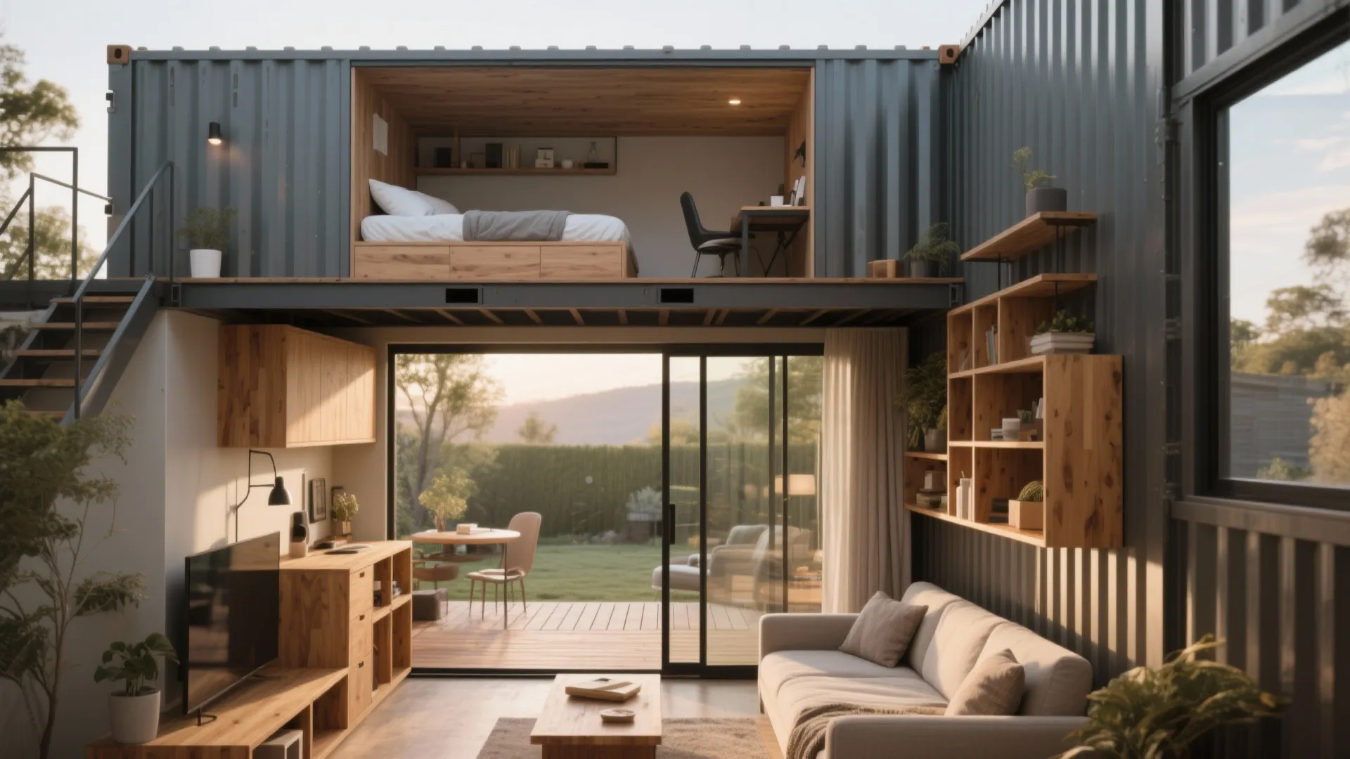 Bright Ideas for 2-Bed Container Homes