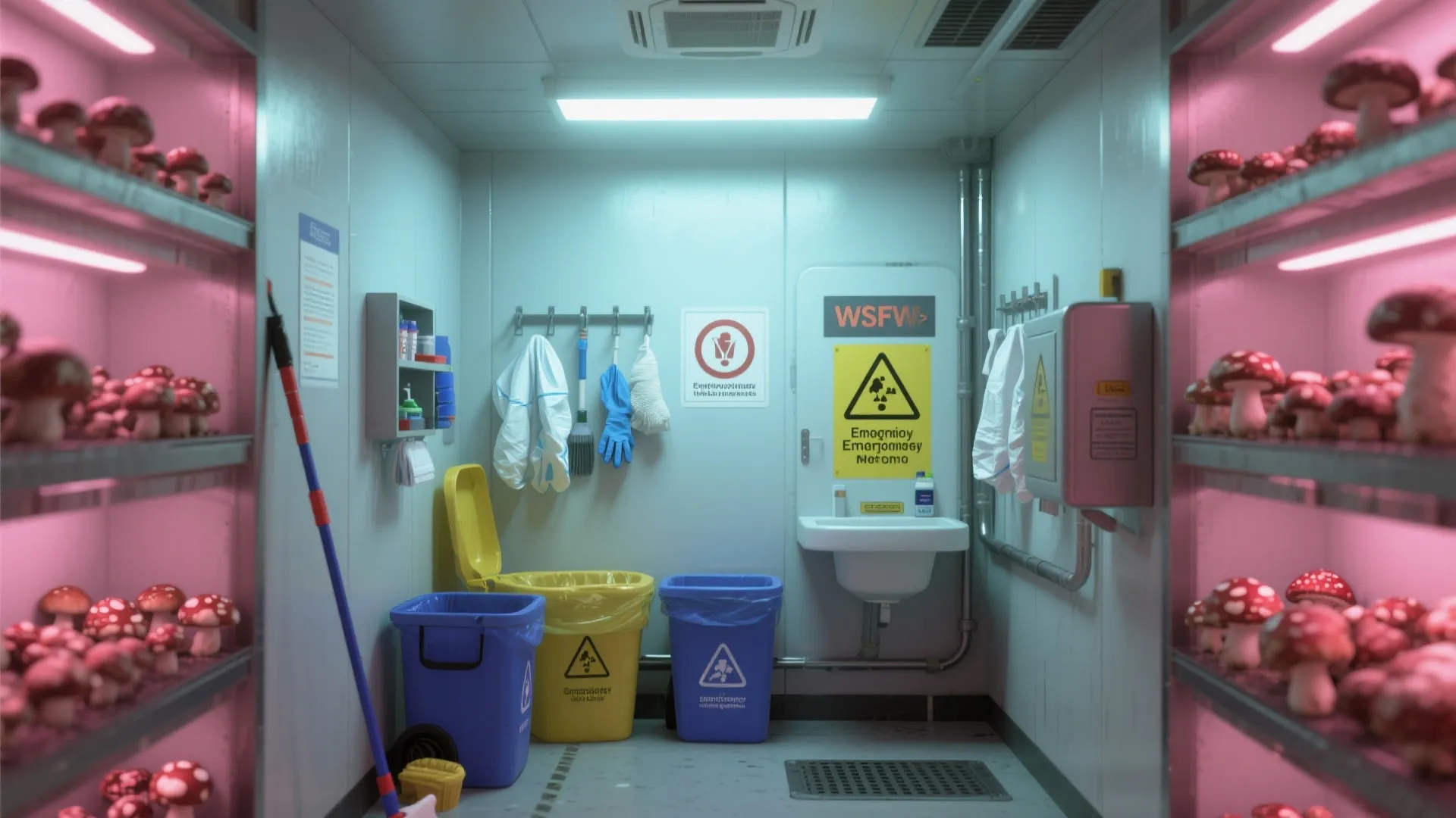 10. Emergency spill and contamination plan area