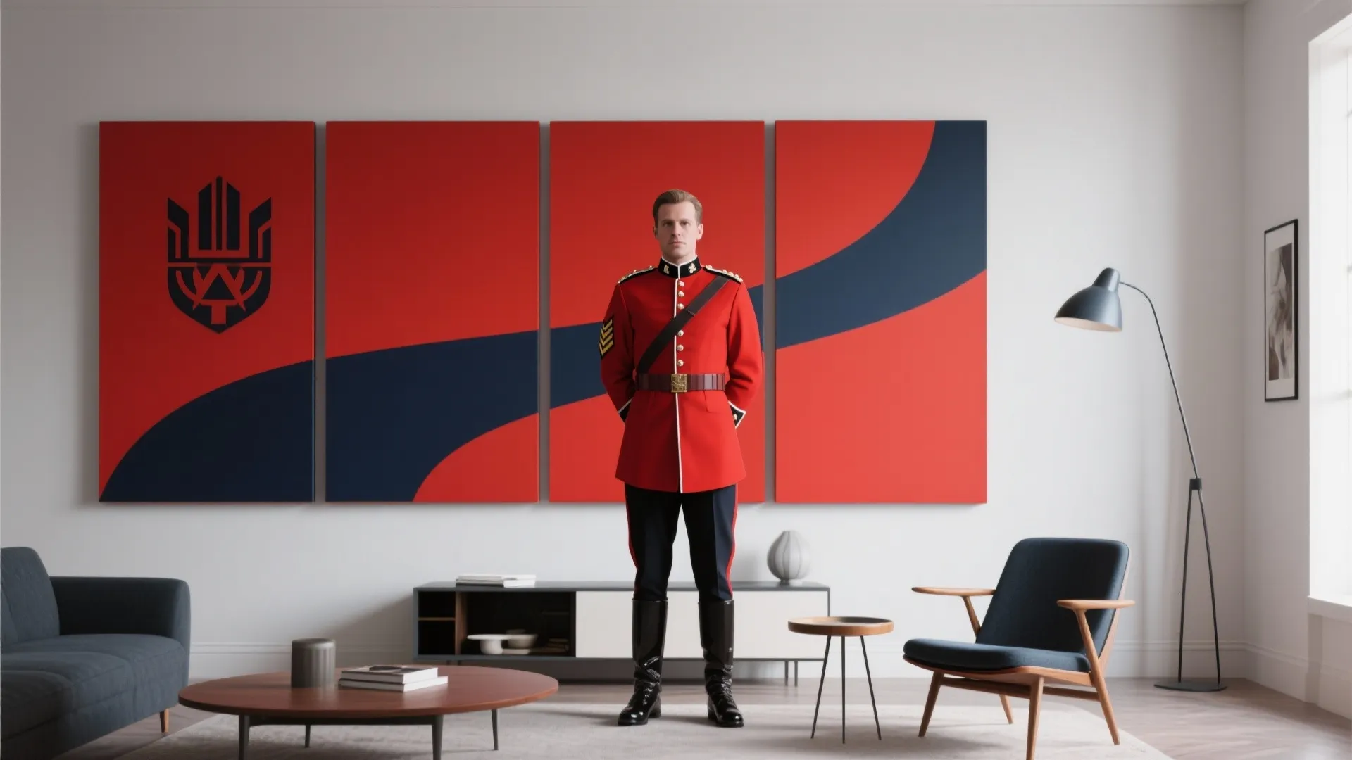 5. Contemporary Twist: Pop Color and Minimal Lines