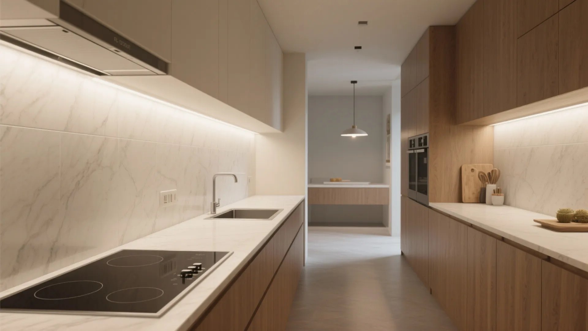 1. Embrace the Runway: Continuous Counter and Streamlined Flow