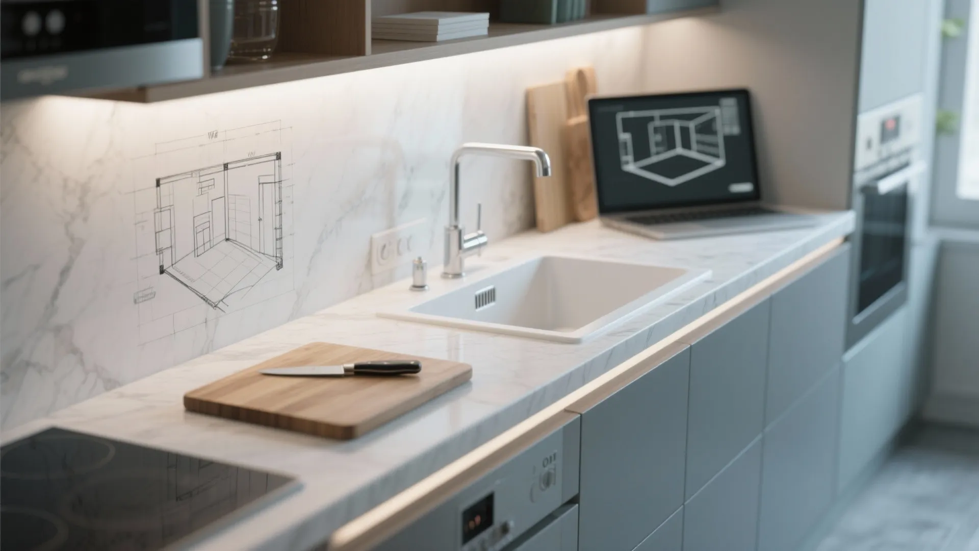 1. Keep the counters continuous with integrated work zones