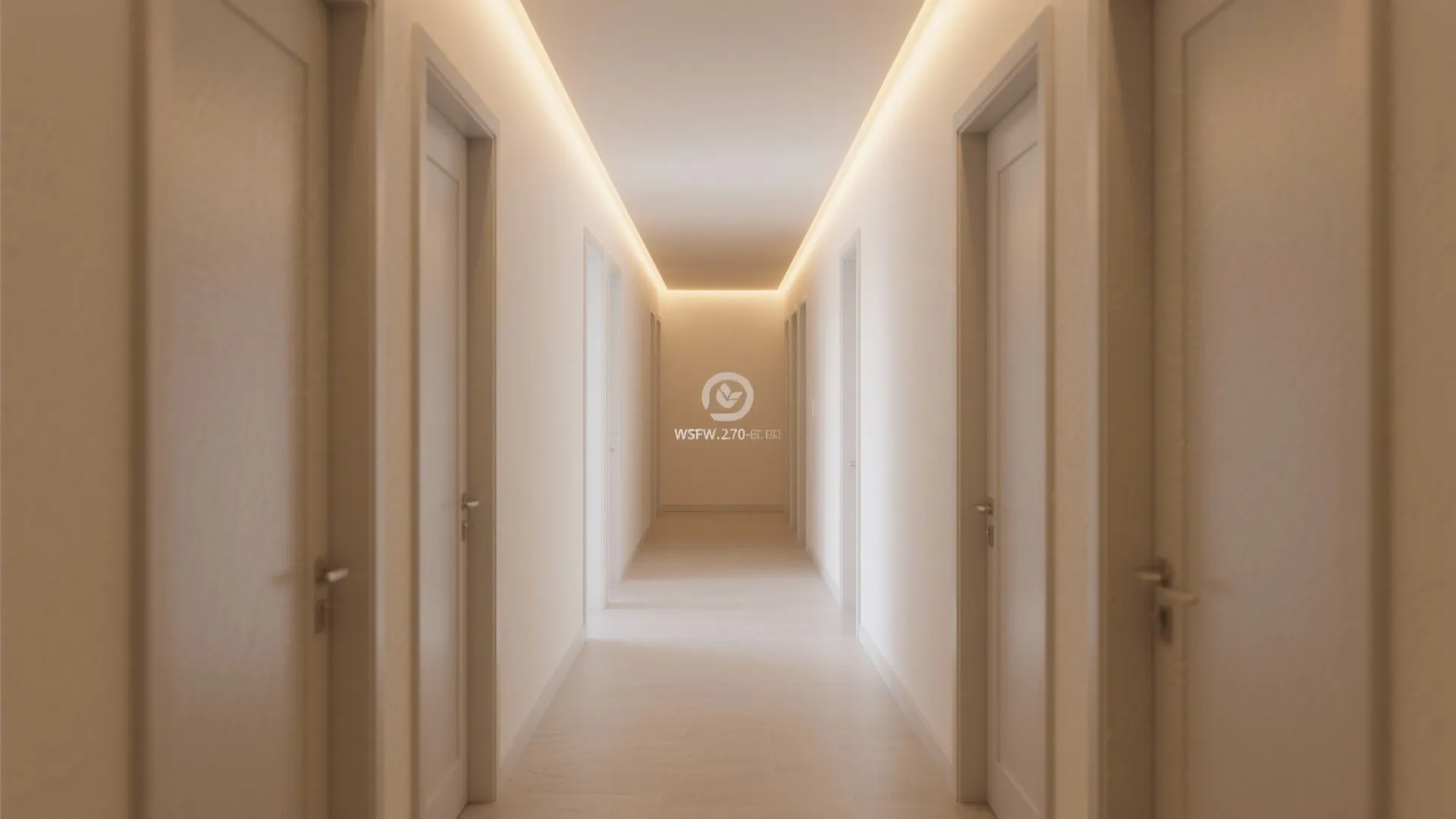 Soft Cove Lighting That Flows Through the L