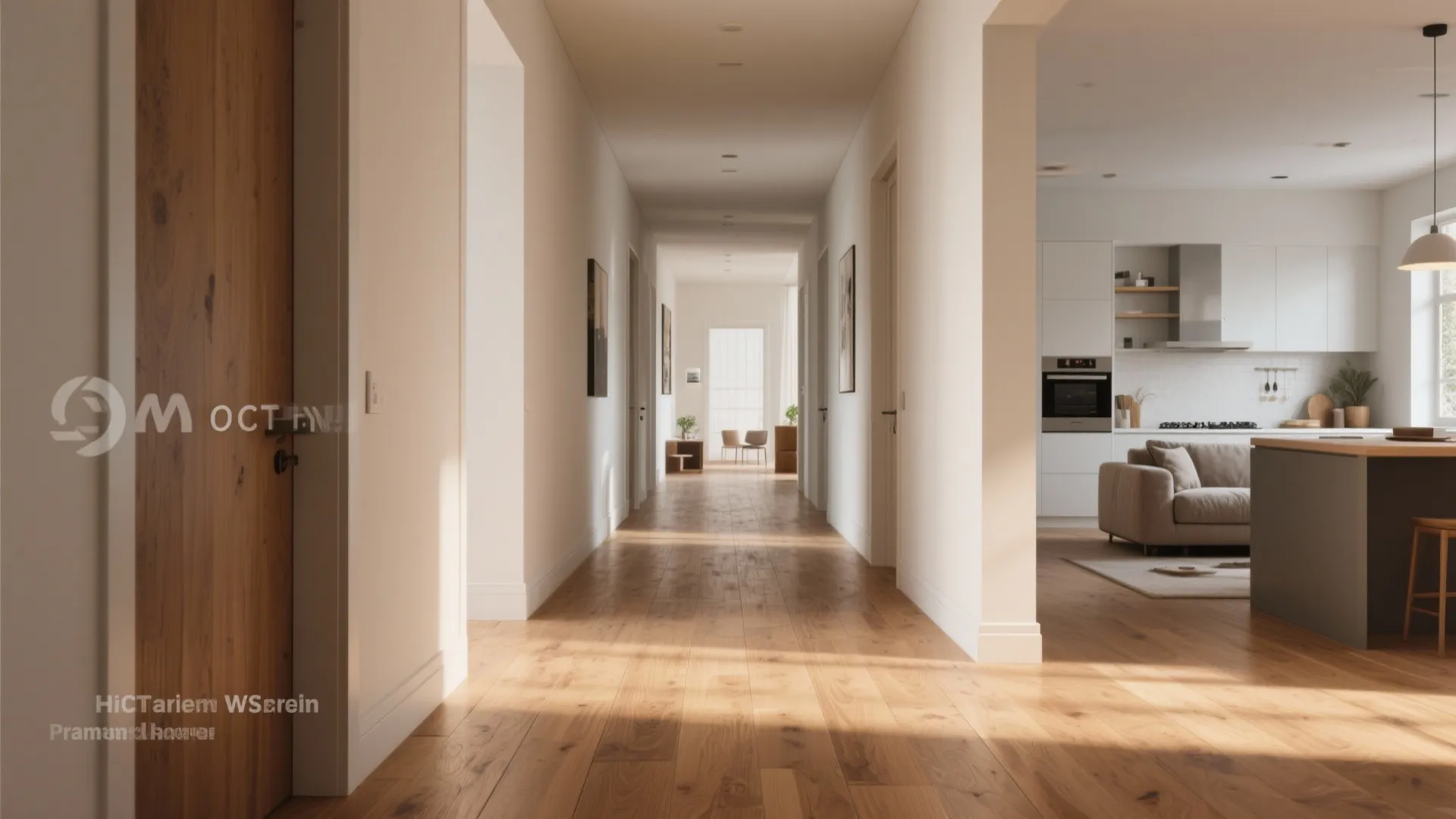 3. Stretch Visual Space with Continuous Flooring