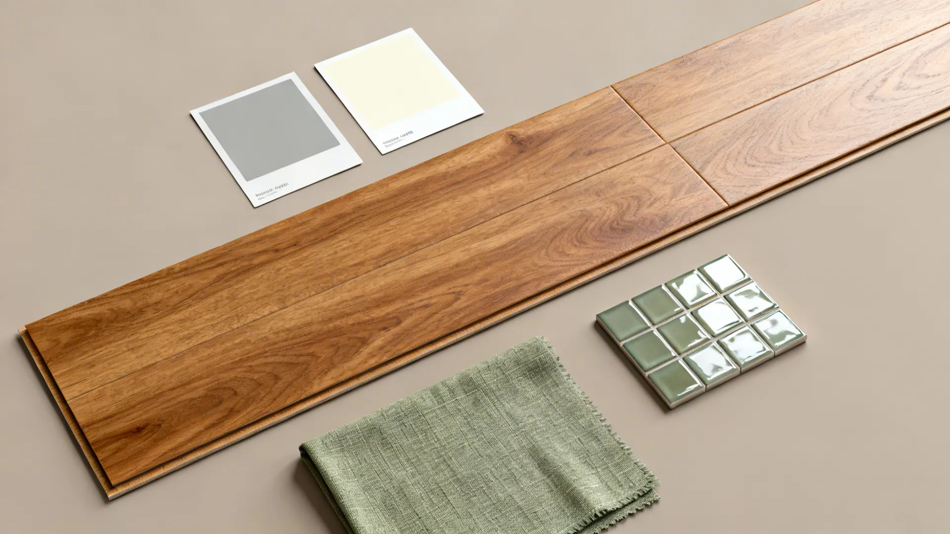 4. Continuous flooring and unified color palette