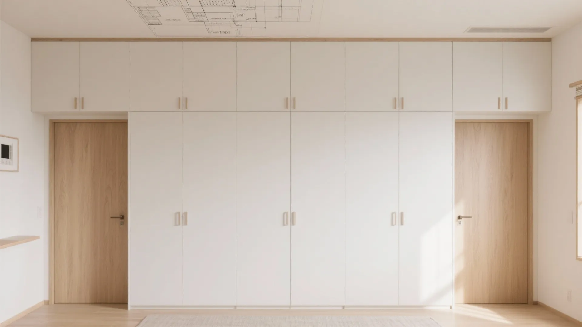 1LDKの収納は“面の連続”で作る（收納技巧）