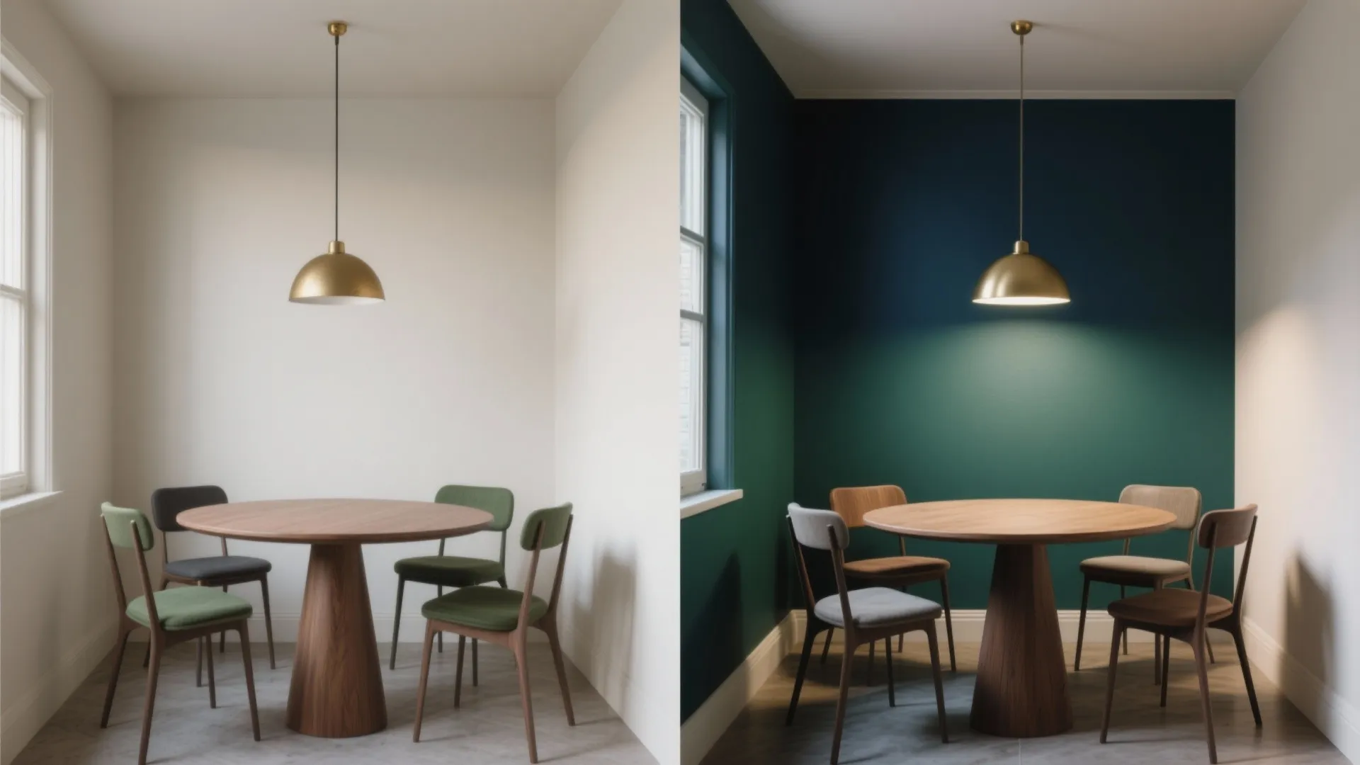 3. High-Contrast Accent Wall for Depth