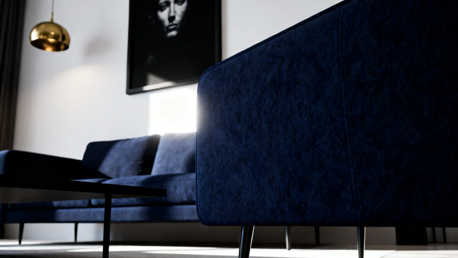 4. High-contrast accents for drama