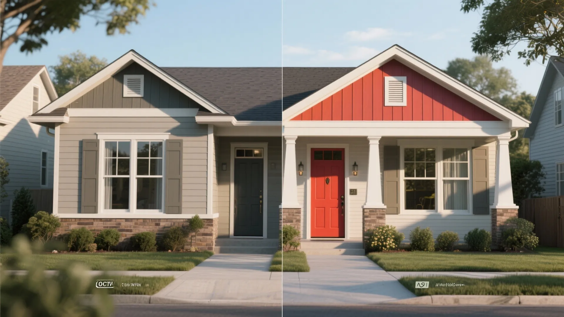 5. Use Contrast to Boost Curb Appeal