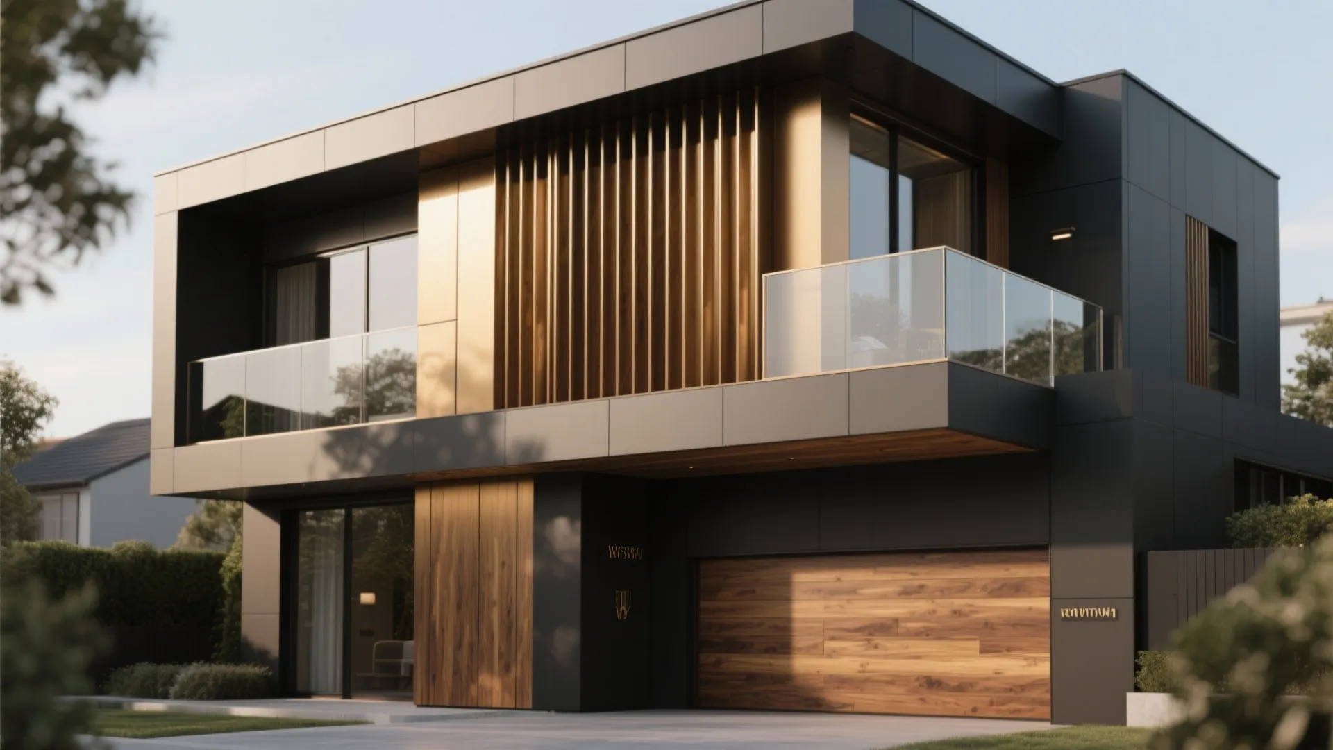 High-Contrast Materials: Metal, Wood, and Glass