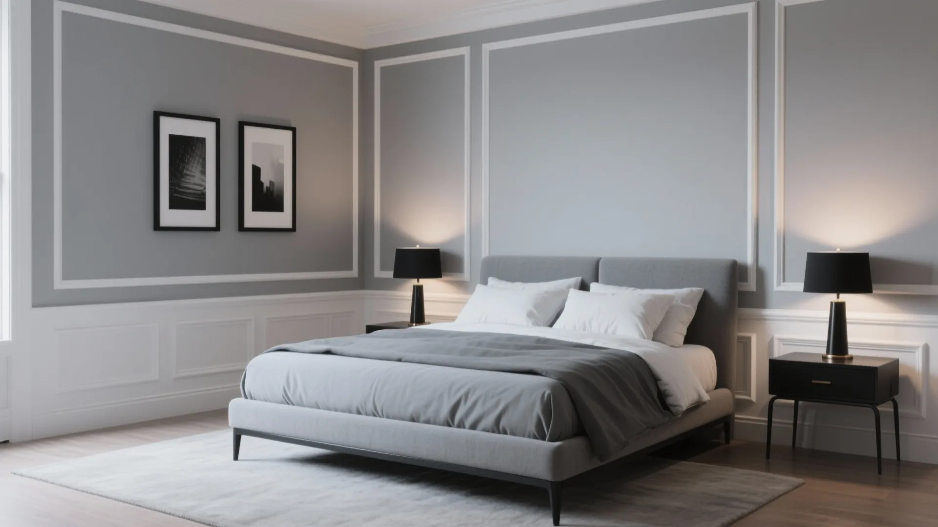 3. High-Contrast Trim and Black Accents