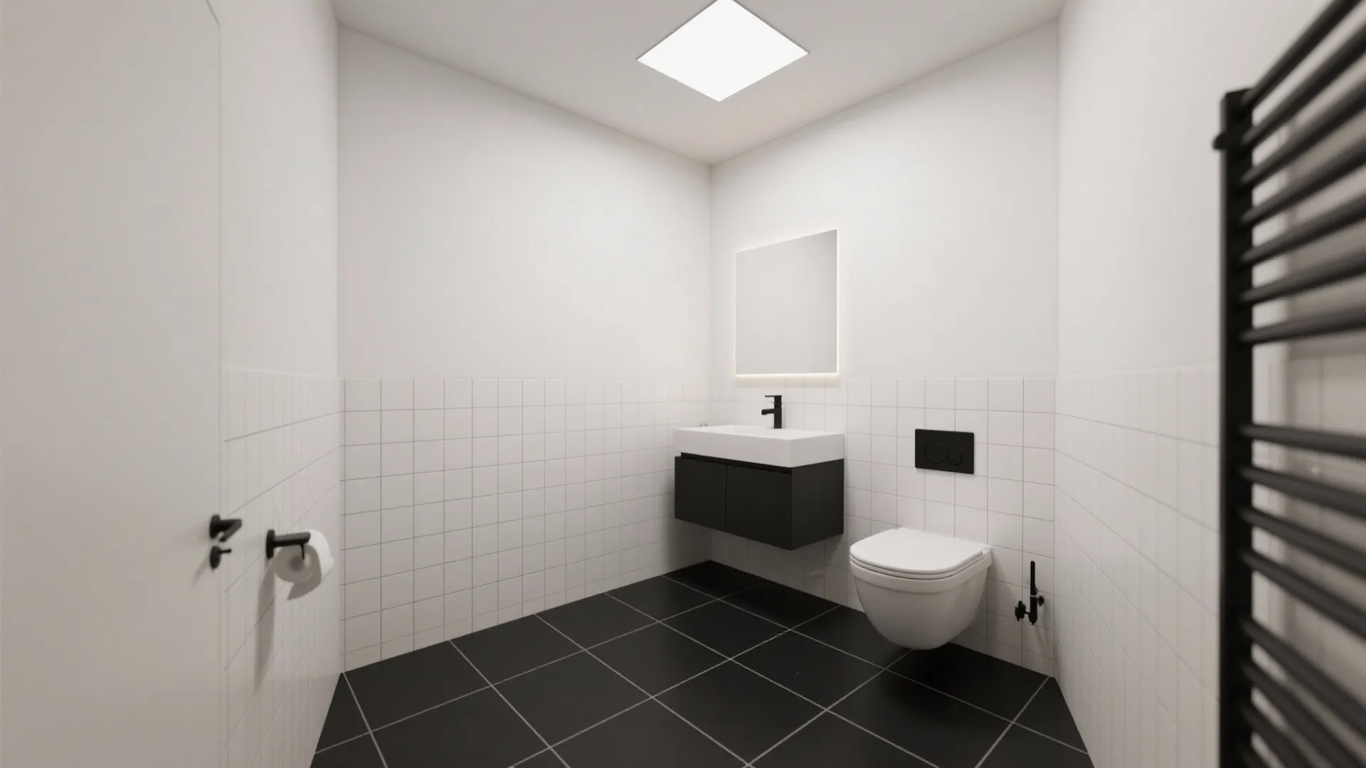 High-Contrast Grout Lines as a Design Feature