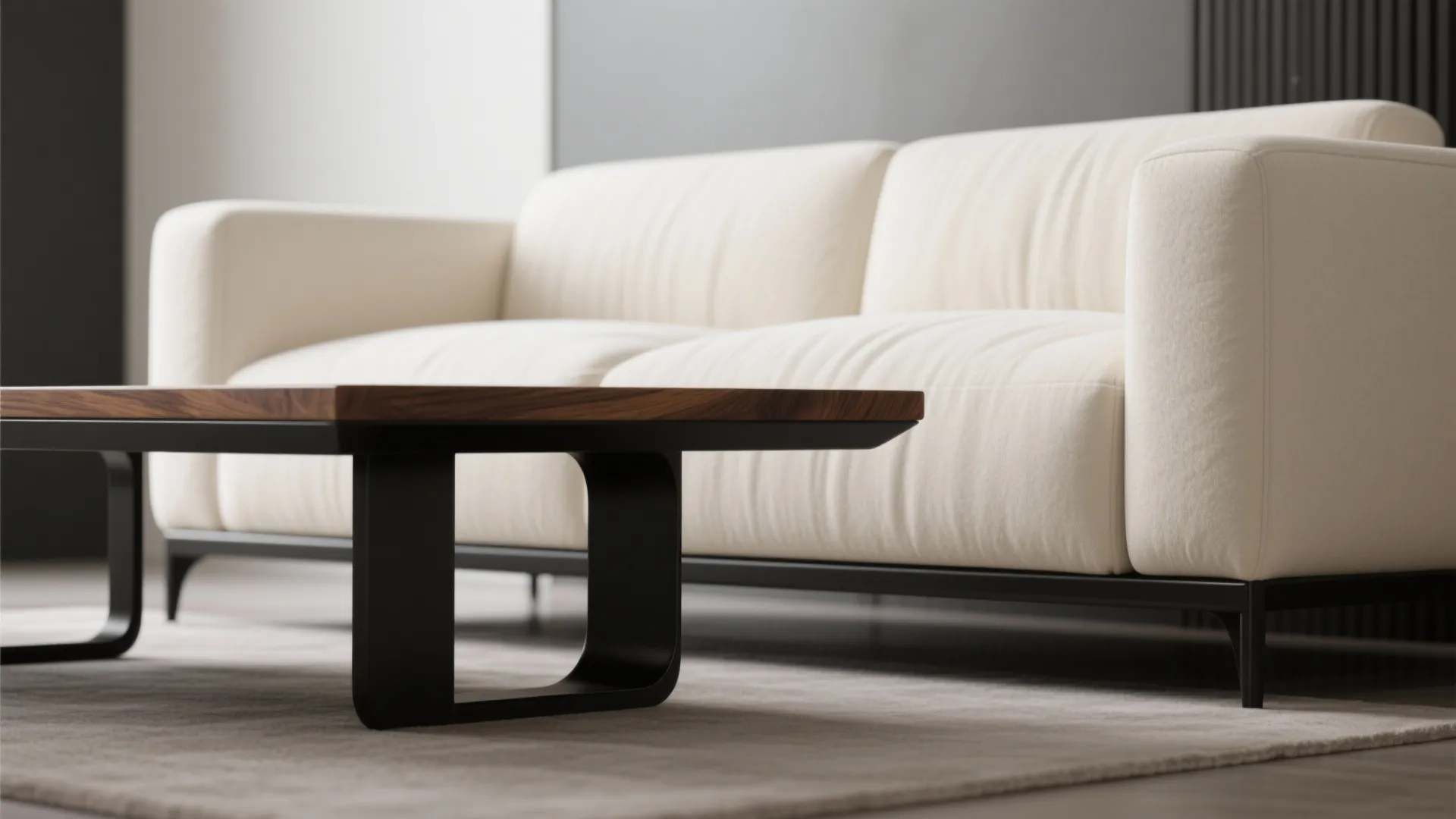 3. Contrast with dark legs and trims