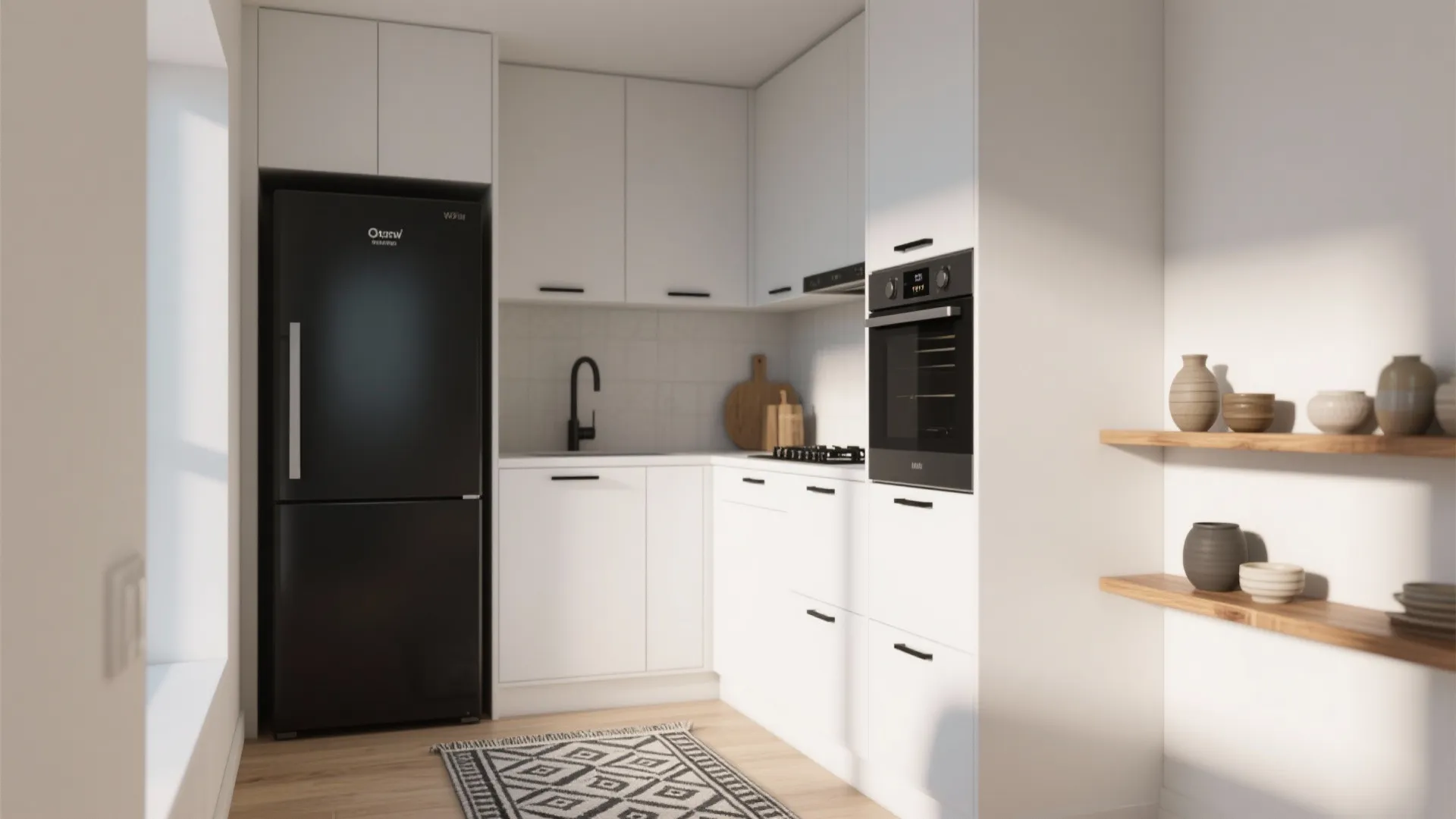 1. High-Contrast Minimalism