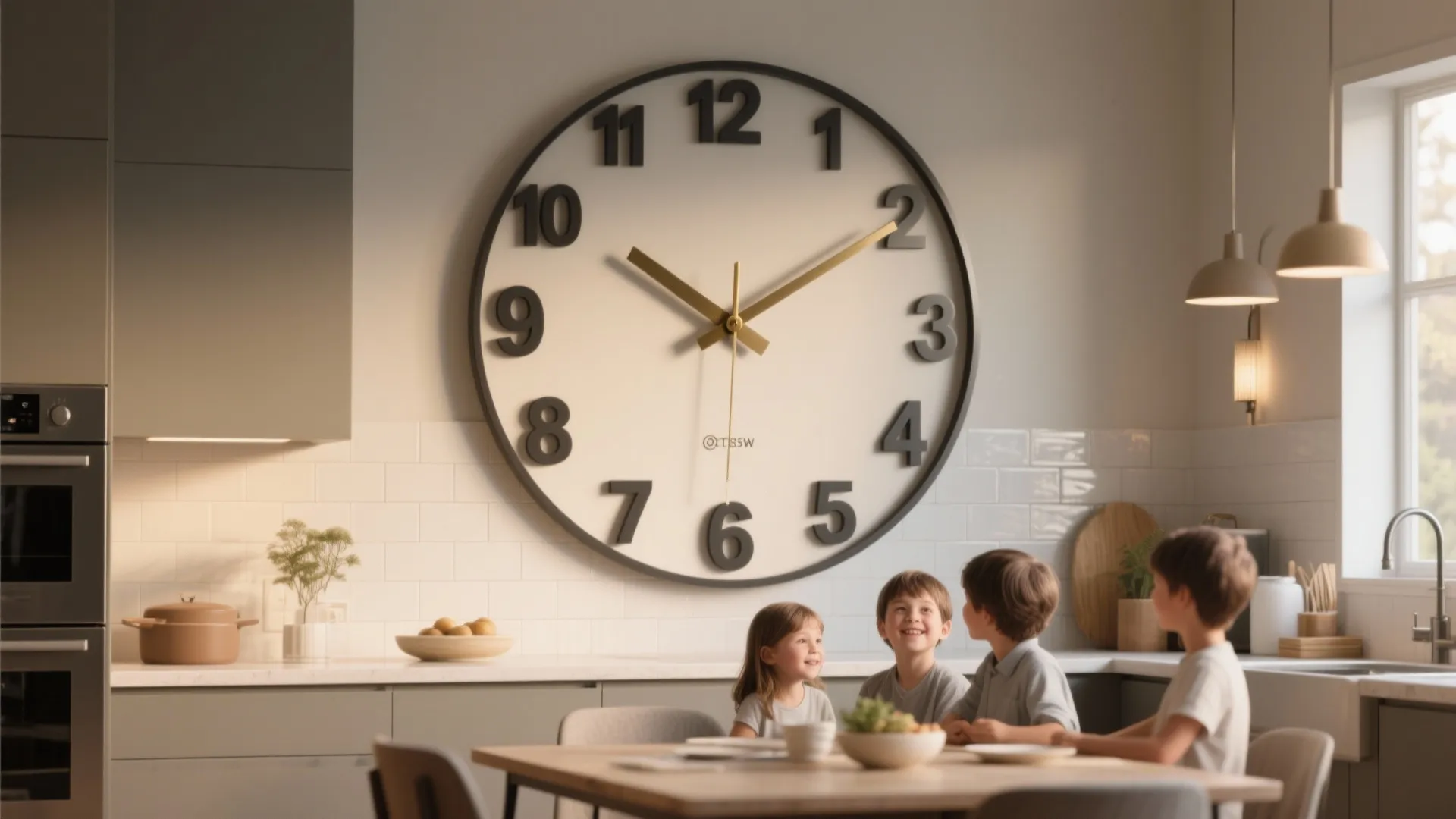 High-Contrast, Oversized Numerals: Accessibility First