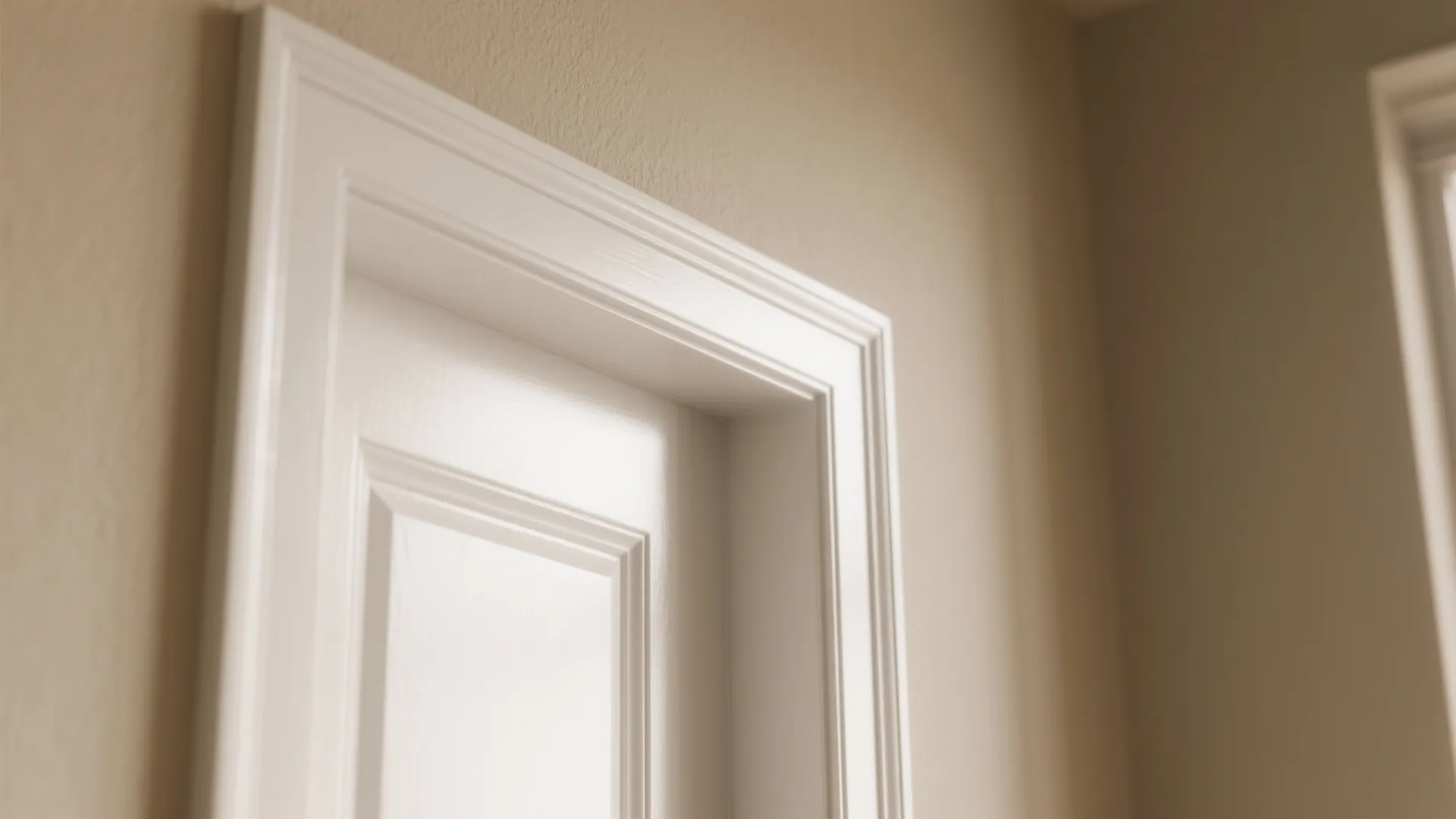 3. Use high-contrast trim to add perceived depth