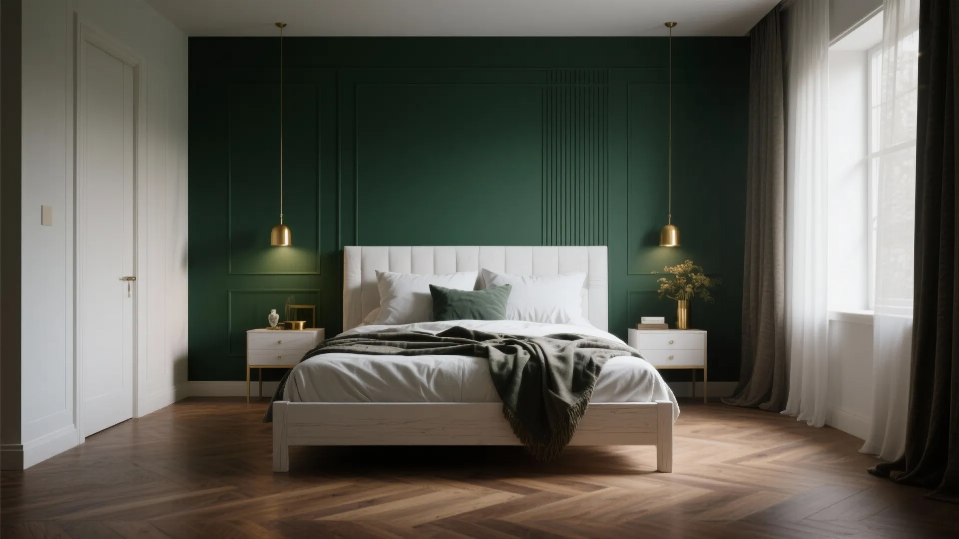 5. Play with contrast on walls and floors