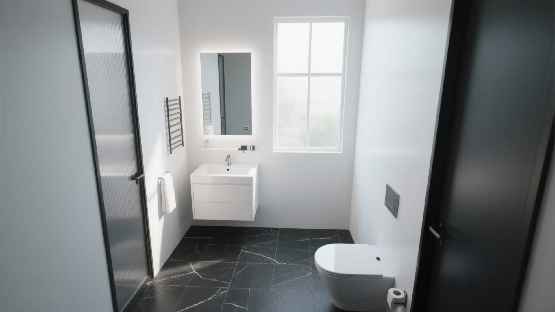 1. Use high-contrast, light walls