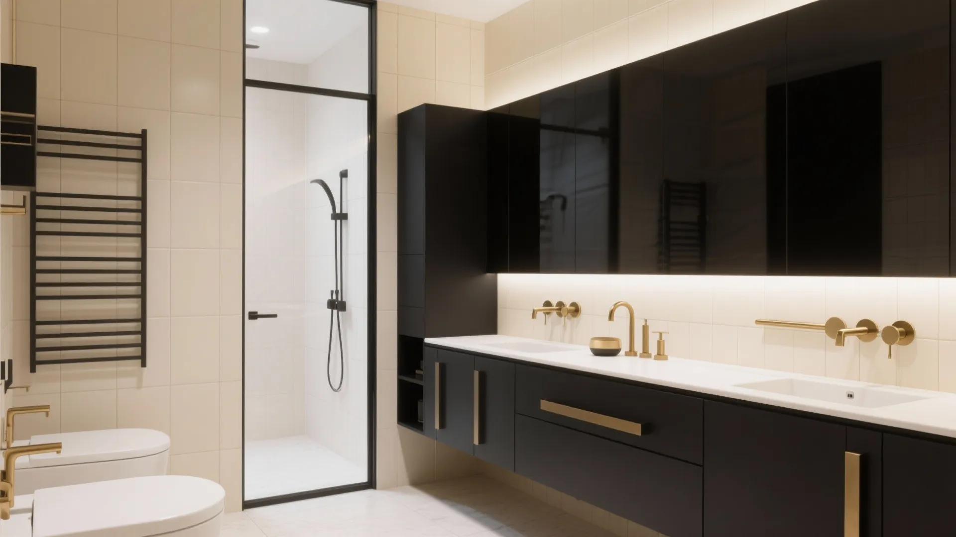 10. Contrasting Fixtures