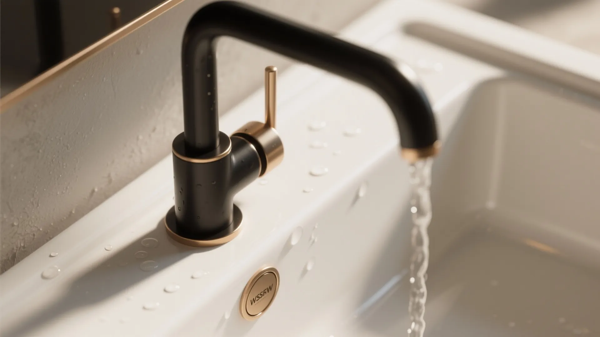 3. Use contrasting fixtures for visual pop