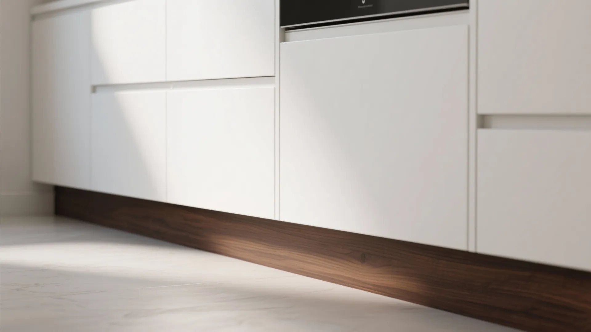 3. Contrasting material or color