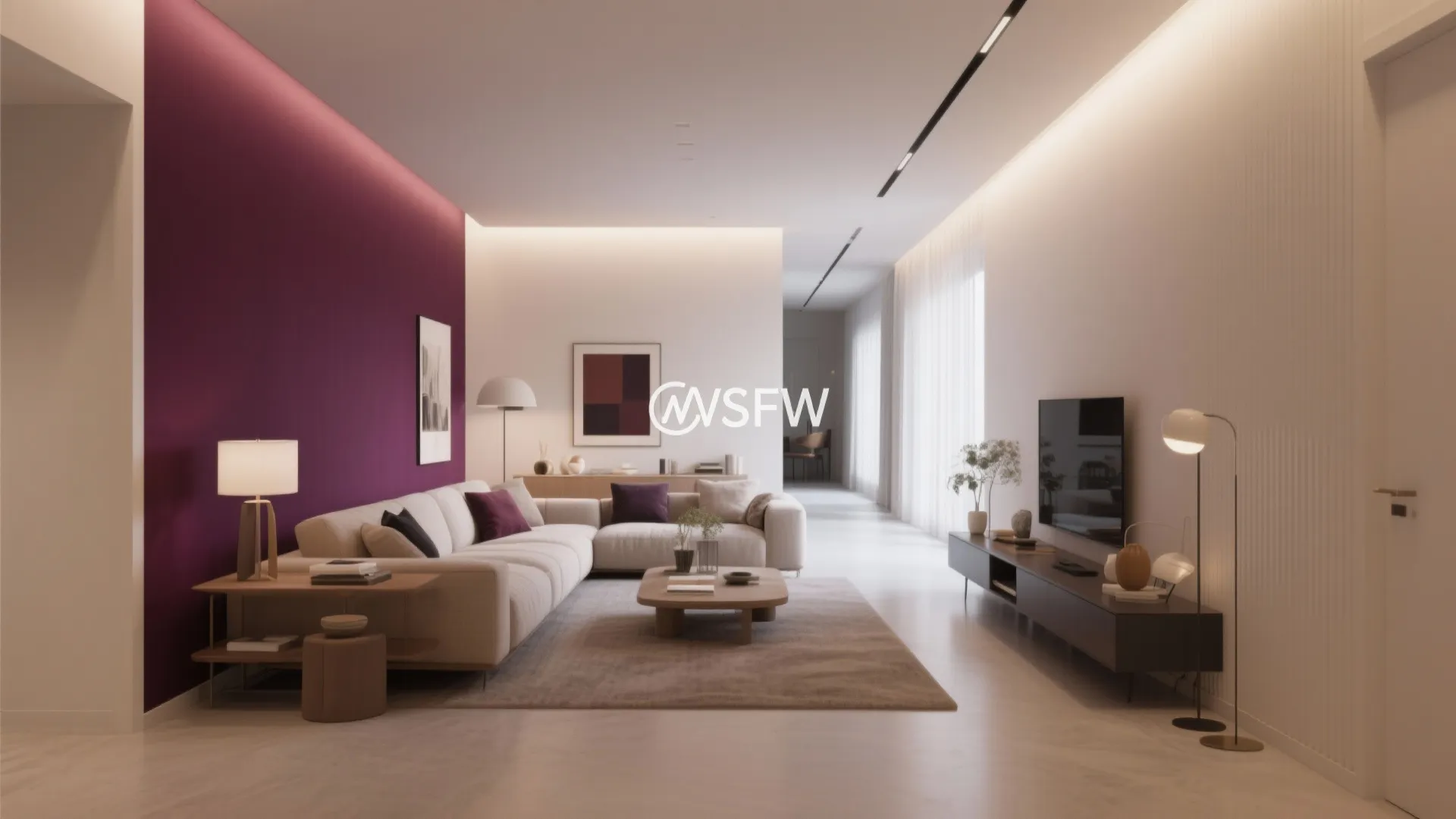 Contrasting Wall Colors