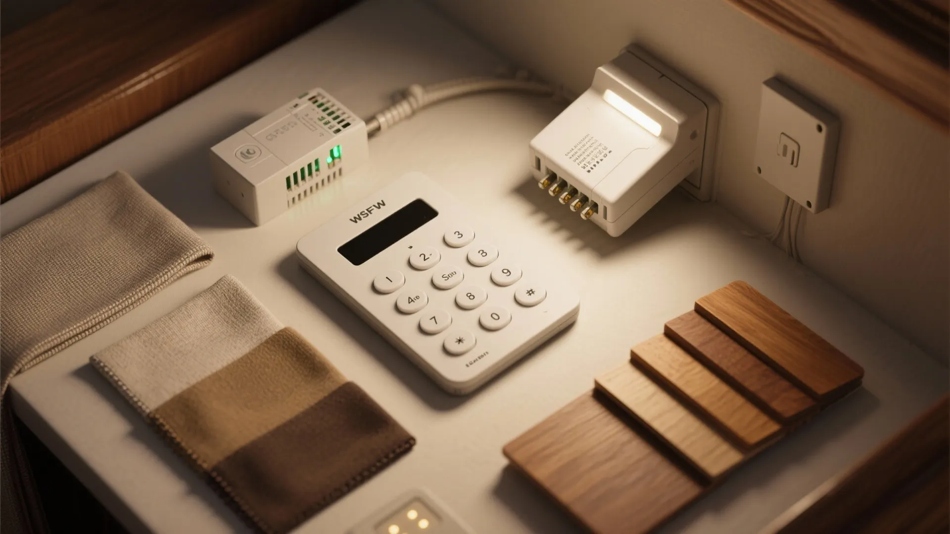 4. Dimmable zones and simple control panels