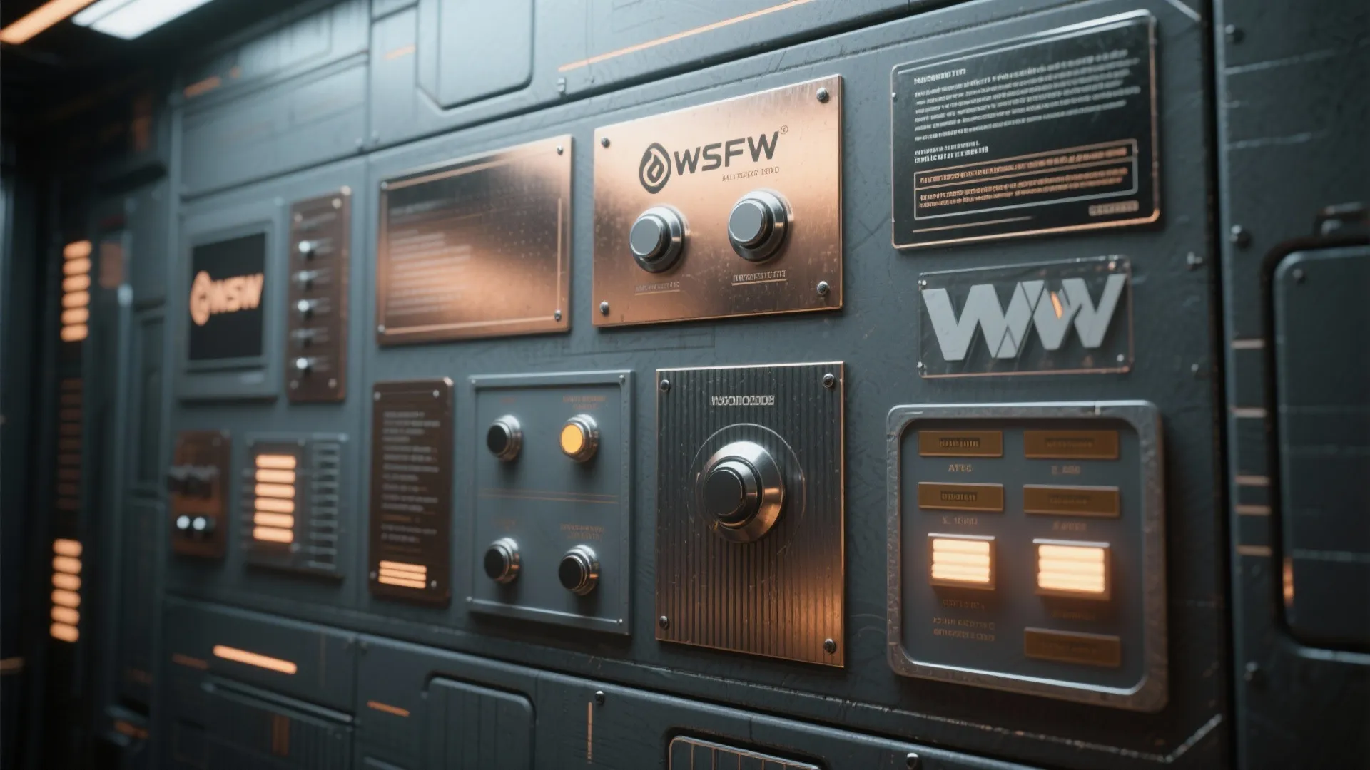 3. Control-Panel Accent Wall