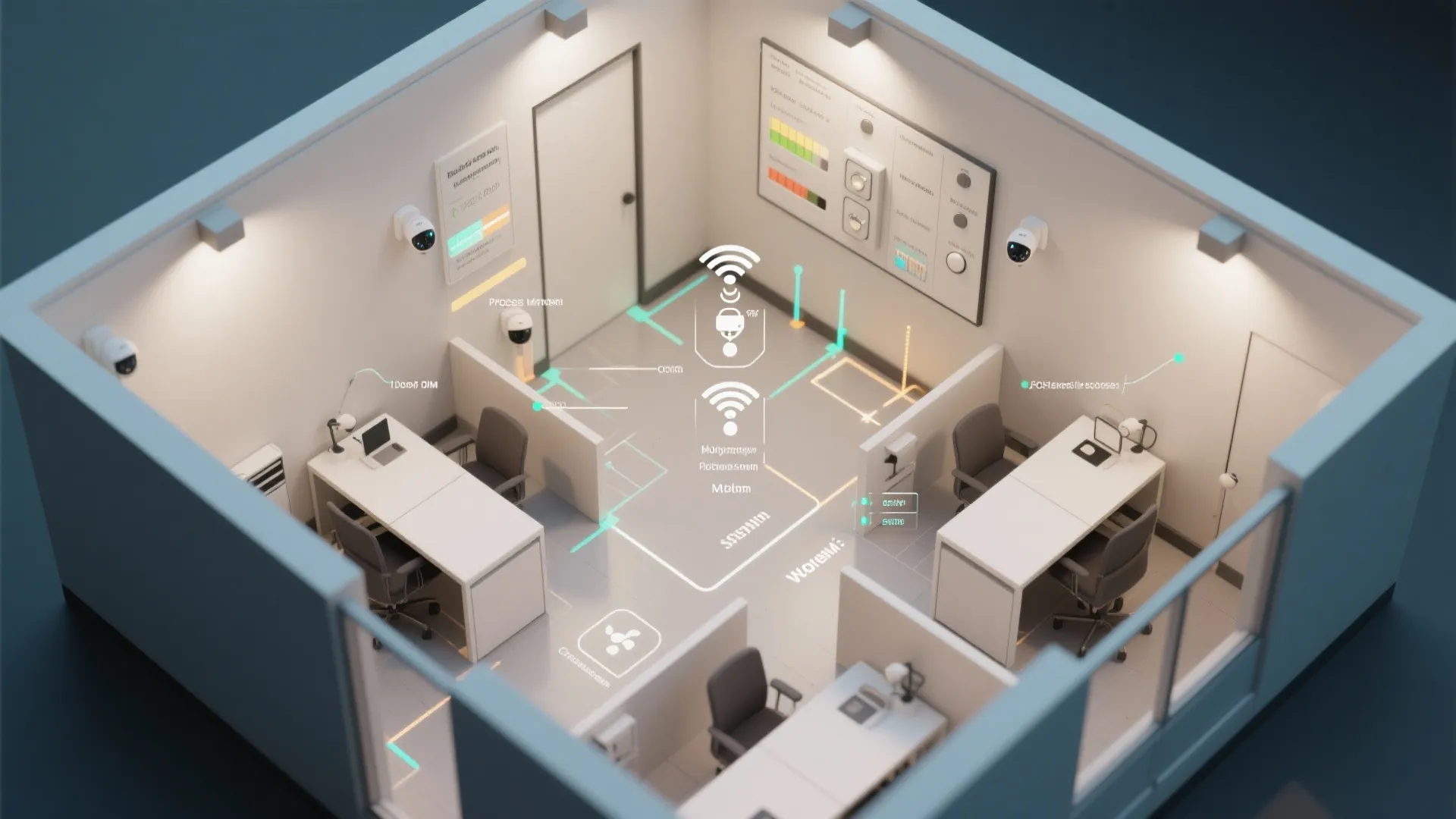 5. Integrate controls and sensors for efficiency